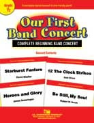 Our First Band Concert Concert Band sheet music cover